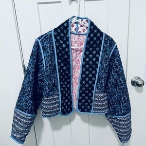 Reversible quilted jacket